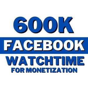 Facebook 600K Minutes Watchtime